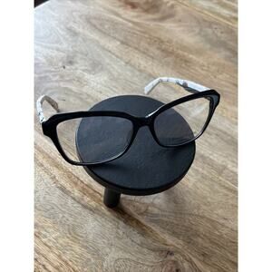 Christian Lacroix Eyeglasses Frame CL 1072 001 54-15-145 Black Multi Color IS14